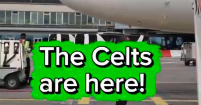 Cheeky Dublin Airport admin trolls Rangers as Celtic arrive in Ireland