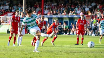 Yamada grabs a late equaliser for Celtic in Dublin