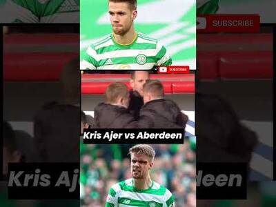 KRIS AJER VS ABERDEEN! #KRISAJER #celticfc