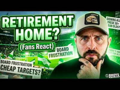 ‘We’re becoming a retirement home’ | Celtic fans react ‘We’re becoming a retirement home’ | Celtic fans react