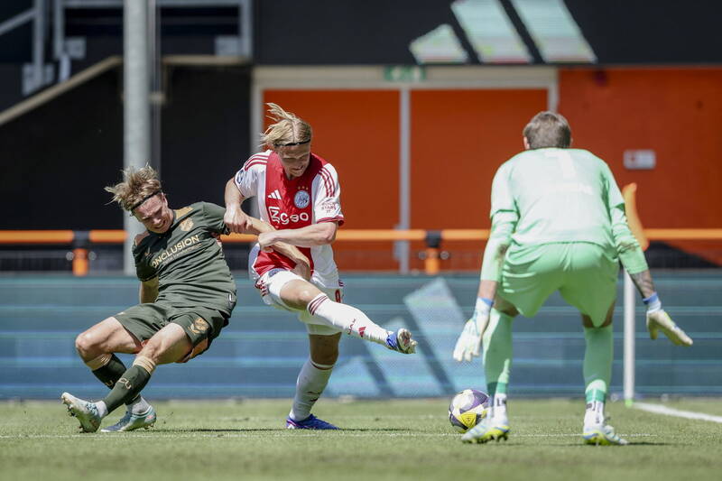 Kasper Dolberg is available and Celtic could do a lot worse.
