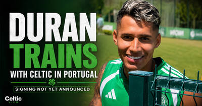 Camilo Durán Trains with Celtic in Portugal as Announcement Nears Camilo Durán Trains with Celtic in Portugal as Announcement Nears