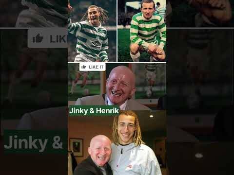 The Iconic Interview Jinky Johnstone & Henrik Larsson/ Wearing the Number 7 of Celtic!🍀