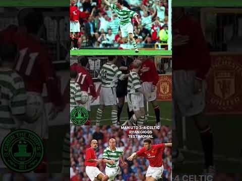 When Celtic Beat Man Utd 4-3 1/8/01#Ryangiggs #Celticfc #Manutd