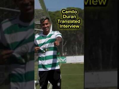 Camilo has his first Celtic interview / Translated to English Camilo has his first Celtic interview / Translated to English