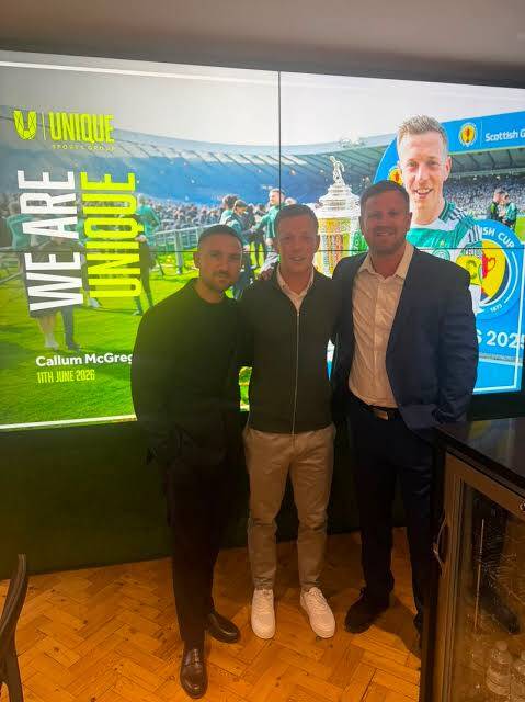 Callum McGregor Pictured with Brendan Rodgers’ Son as Agency Switch Is Confirmed