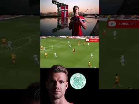 Good Luck Kris Ajer 🇳🇴 What a Goal He Scored for Celtic in This Video Against Motherwell! #Norway