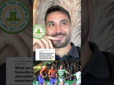 “İlkay Gündoğan” TALKS about the atmosphere at Celtic Park #mascot #championsleague #Celticfc