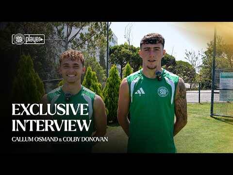 Exclusive Interview | Callum Osmand & Colby Donovan (12/07/26)