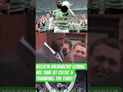 Kelechi Iheanacho Talking About Scoring for Celtic and Thanking the Fans! #Kelechiiheanacho
