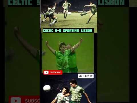 WHEN CELTIC PUMPED SPORTING LISBON 5-0, LOVE STREET KIT 💚🍀 #80sfootball #CELTIC SPORTINGLISBON