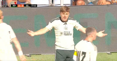 James Forrest sparks ‘cruel’ Celtic TV jab at Hearts as title taunt has commentator in stitches