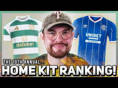 RANKING ALL 12 SCOTTISH PREMIERSHIP HOME KITS! – 2026/27! RANKING ALL 12 SCOTTISH PREMIERSHIP HOME KITS! – 2026/27!