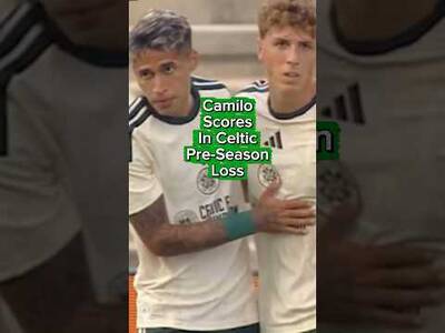 Camilo Duran scores in his debut for Celtic
