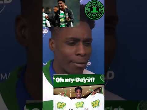Jeremie Frimpong Oh My Days after Winning the League Against Rangers 2019