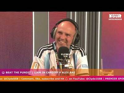 Beat the Pundit | Argentina Alex Rae Vs Liam in Cardiff