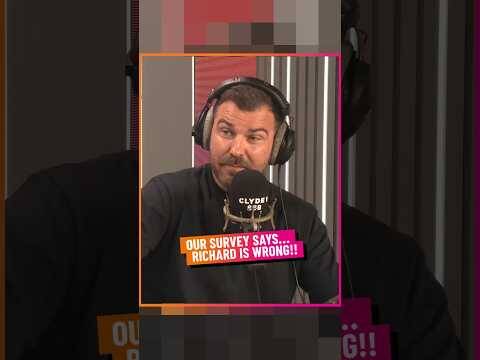 Richard Foster getting live opinions from the Producers...?! 🤣 ❌