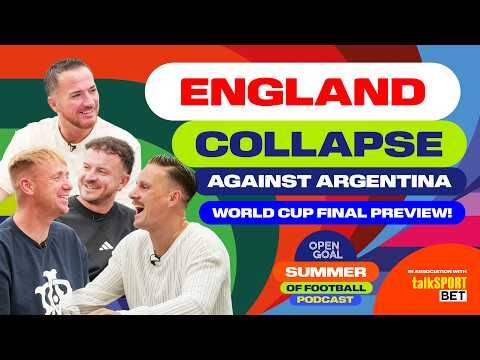 ENGLAND COLLAPSE AS MESSI & ARGENTINA’S LATE WIN SENDS THE TO WORLD CUP FINAL vs SPAIN!