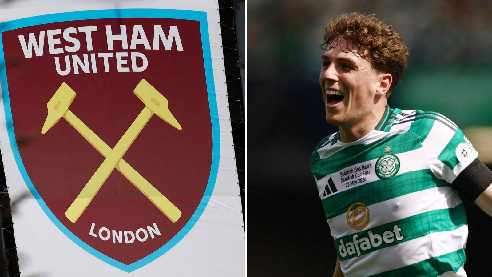 West Ham pushing to sign Celtic player dubbed ‘fantastic’ by Brendan Rodgers