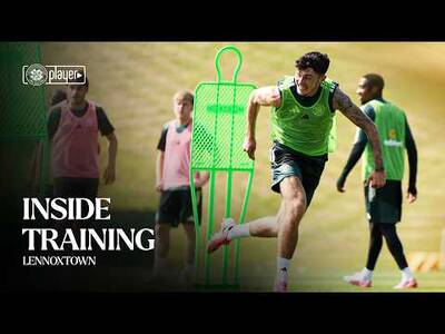 Inside Training | Sun and Smiles at Lennoxtown (17/07/26) Inside Training | Sun and Smiles at Lennoxtown (17/07/26)