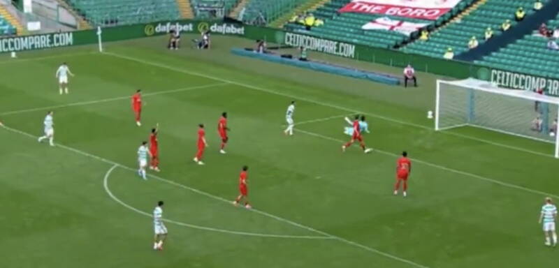Video: Camilo Duran scores with cool finish at empty Celtic Park