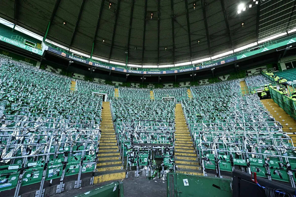 Celtic Park should never look that empty. Shame on our board.