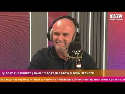 Beat the Pundit | Paul in Port Glasgow V John Spencer