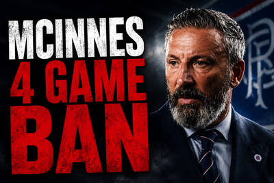 Celtic Vindicated as Derek McInnes Begins Rangers Reign With Touchline Ban Celtic Vindicated as Derek McInnes Begins Rangers Reign With Touchline Ban