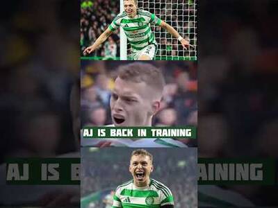 Alistair Johnston is Back in Lennoxtown Training with the Squad so is Johnny Kenny #Celtic