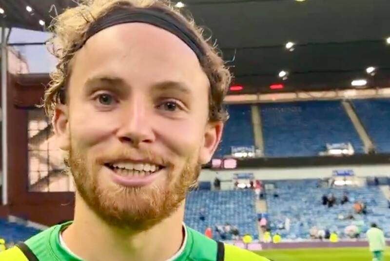 Jakob Breum gets Lionel Messi shouts after display vs Rangers: ‘I’m in love’