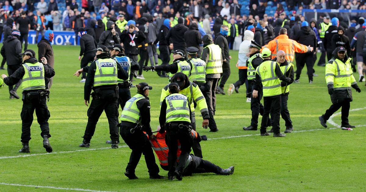 O** F*** player ‘assaulted security officer’ during Scottish Cup shame game
