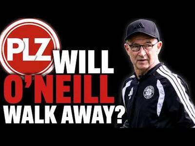 Does Martin O’Neill do walking away?