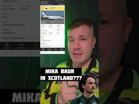 Is Mika Baur in Scotland Ahead of Celtic Transfer?? #Paderborn #Celtic ##Mikabaur