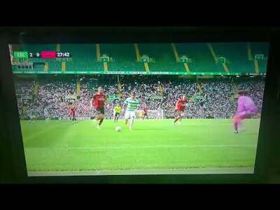 JAMES FORREST SCORES A CRACKER TO MAKE IT 2-0 DURAN WITH ASSIST! #celticfc #acmilan