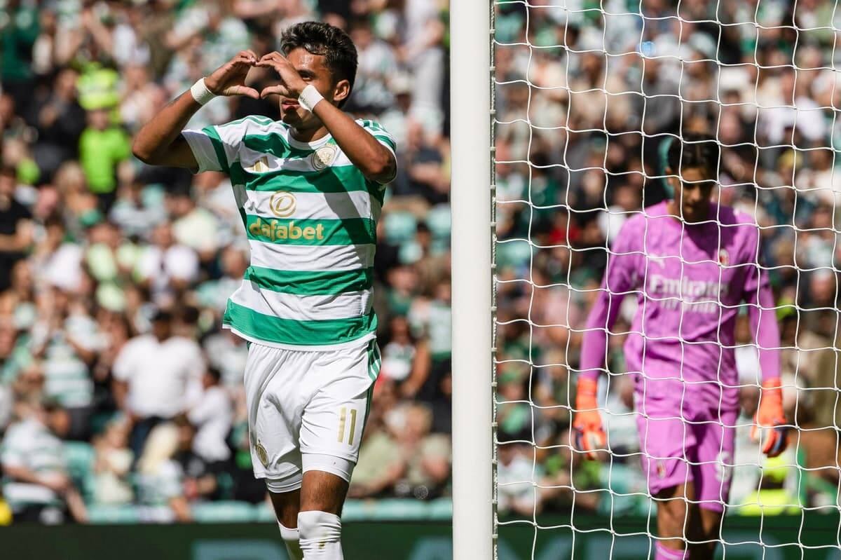 Celtic have some hope after Daizen Maeda but AC Milan lead frittered away in friendly