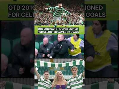 Otd 2010 Celtic Signed Gary Hooper! 138 Games 82 Goals! #Garyhooper #Celtic