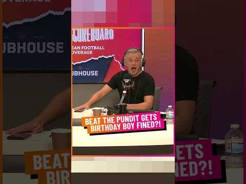 Beat the Pundit Gets Birthday Boy Fined?!