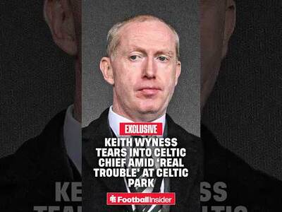 ⛔️ “He is in real 𝐓𝐑𝐎𝐔𝐁𝐋𝐄” &ndash; Hoops chief could be ‘𝐬𝐚𝐜𝐫𝐢𝐟𝐢𝐜𝐞𝐝’ as Keith Wyness tears into Celtic man
