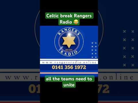 😂 McInnes’ Celtic ban BREAKS Rangers Radio