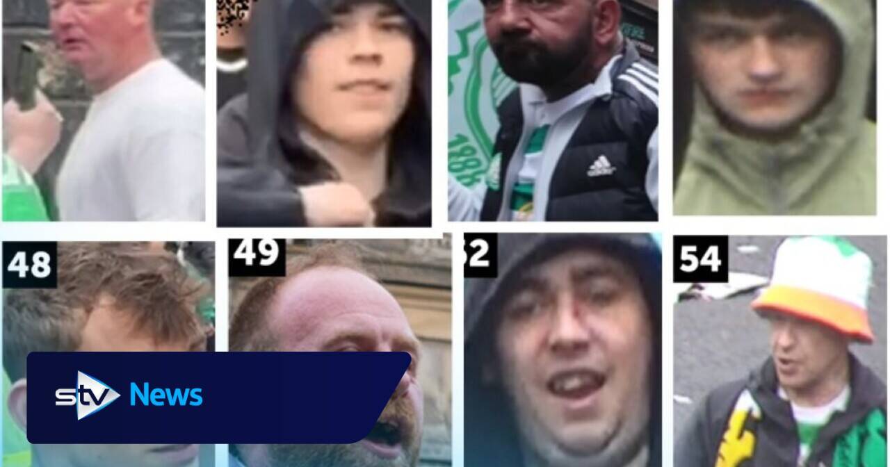Pictures of 28 more people released as probe into Celtic fan disorder continues