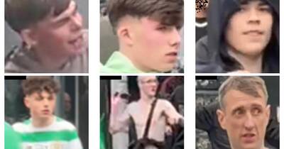 Pictures of 28 more people released as probe into Celtic fan disorder continues