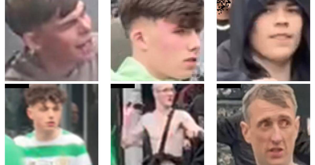 Pictures of 28 more people released as probe into Celtic fan disorder continues