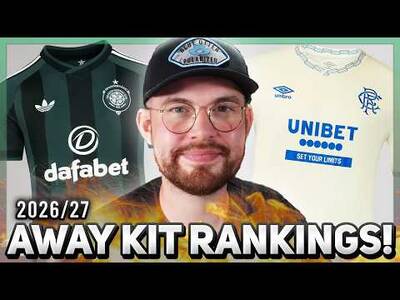 RANKING ALL 12 SCOTTISH PREMIERSHIP AWAY KITS! &ndash; 2026/27!