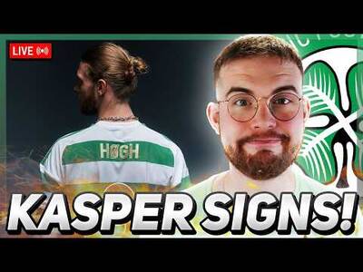Reaction: He’s Here! | Kasper HØGh Becomes Celtic Record Signing!