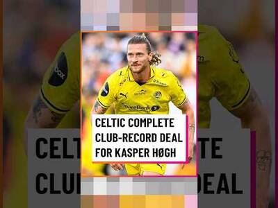 Celtic Complete Club Record Deal for Kasper Hogh