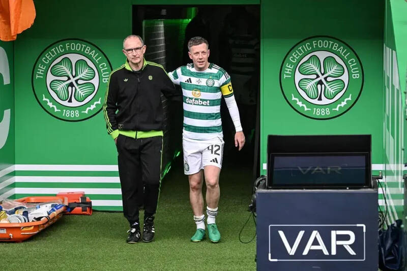 Watch as Callum McGregor settles one Celtic transfer issue