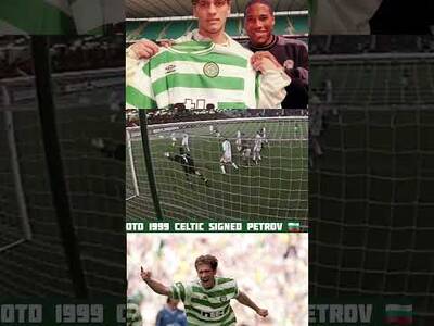 OTD 1999 Stiliyan Petrov Signed for Celtic! What a player he was! #petrov #Celtic
