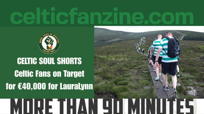 Celtic Fans on Target for €40,000 for LauraLynn