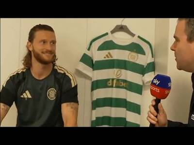 “I hope I can bring a lot of energy & goals” Kasper Hogh On His Record Signing For Celtic