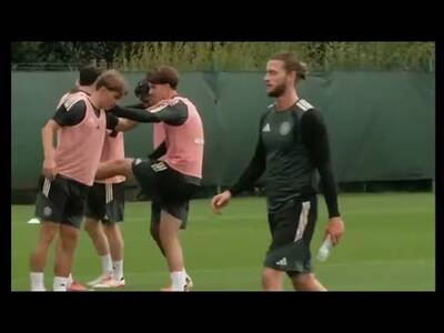 Kasper Hogh Training With Celtic Squad For First Time After £11m Record Transfer